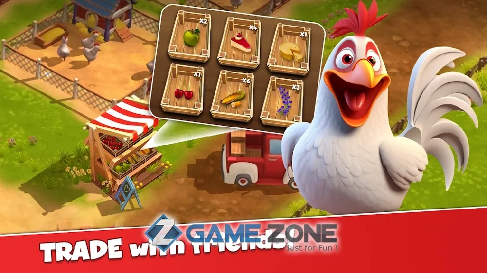 صورة من لعبة Happy Town Farm
