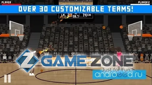 صورة من لعبة Hardwood Rivals Basketball [Много денег]