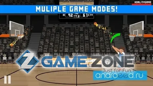 صورة من لعبة Hardwood Rivals Basketball [Много денег]