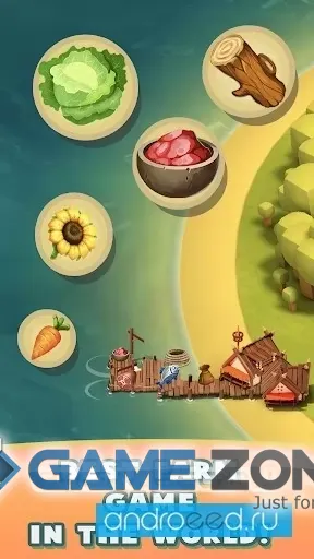 صورة من لعبة Harvest Island Farm Tycoon & City Building [Mod Money]
