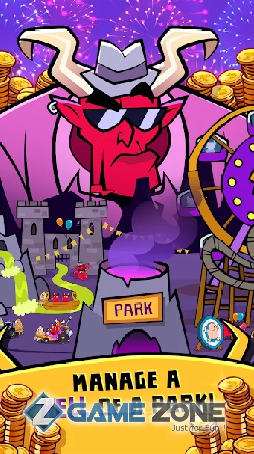 صورة من لعبة Hell Inc. - Imp Theme Park Tycoon