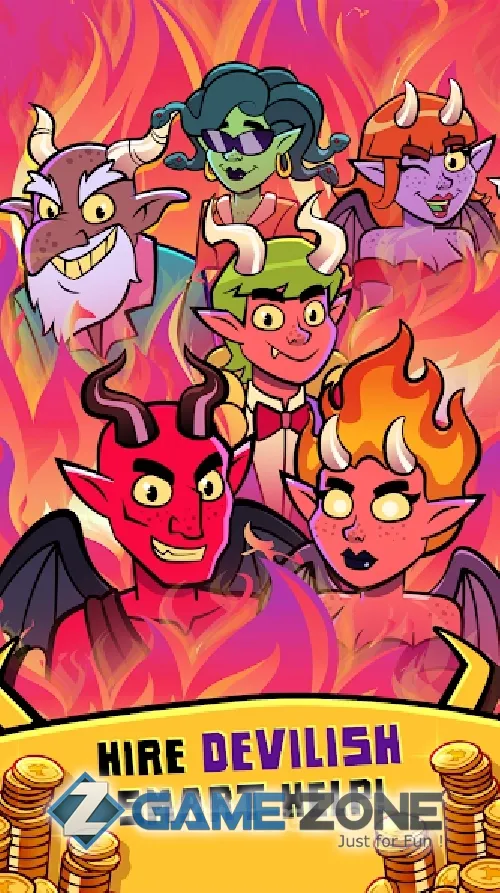 صورة من لعبة Hell Inc. - Imp Theme Park Tycoon