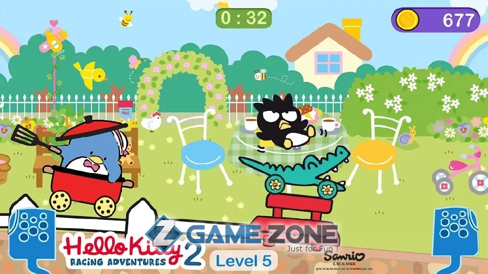 صورة من لعبة Hello Kitty Racing Adventures 2