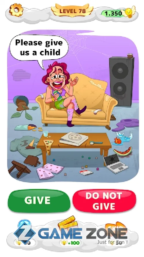 صورة من لعبة Help Me Tricky Brain Puzzles [Free Shopping]