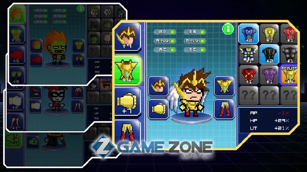 صورة من لعبة HERO-X: ZOMBIES! [Много денег]