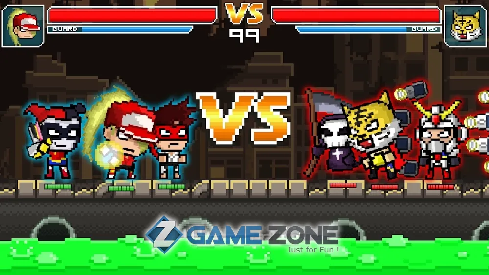 صورة من لعبة HERO-X: ZOMBIES! [Много денег]