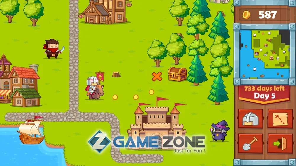 صورة من لعبة Heroes 2 : The Undead King [Много денег]