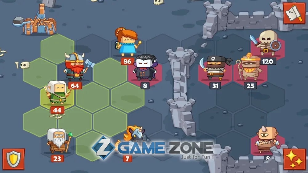 صورة من لعبة Heroes 2 : The Undead King [Много денег]