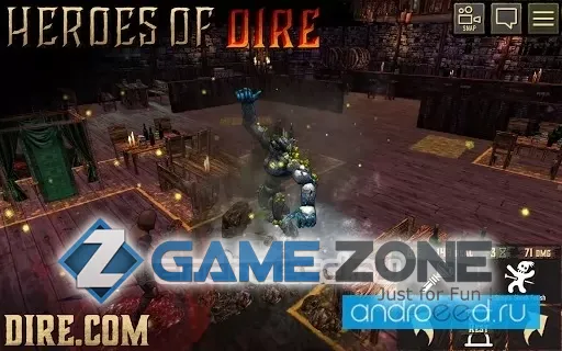 صورة من لعبة Heroes Of Dire
