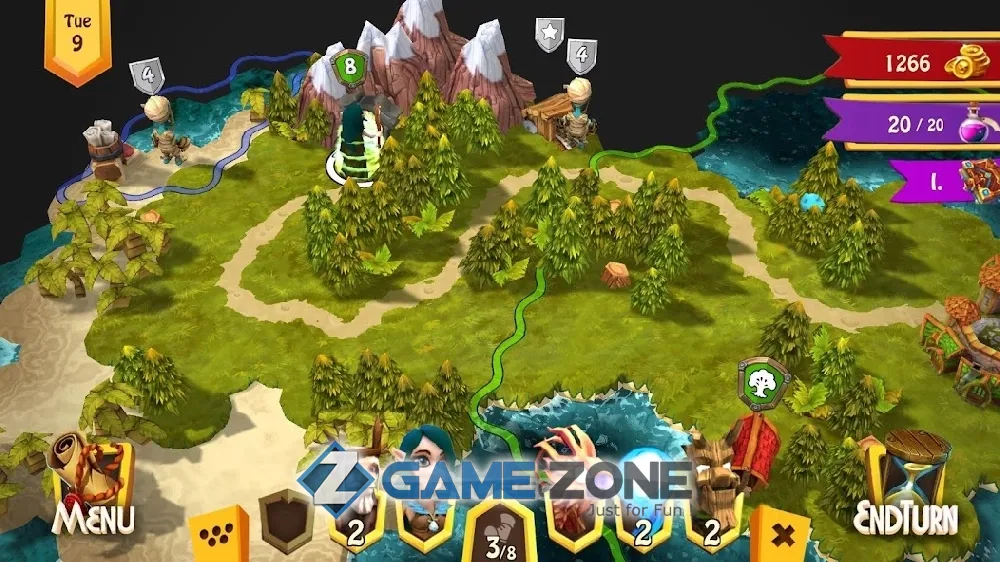 صورة من لعبة Heroes of Flatlandia [Бесплатные покупки]
