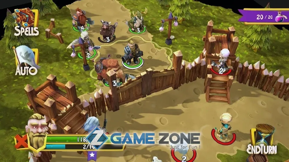 صورة من لعبة Heroes of Flatlandia [Бесплатные покупки]