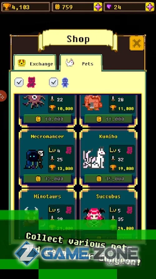 صورة من لعبة Hexagon Dungeon