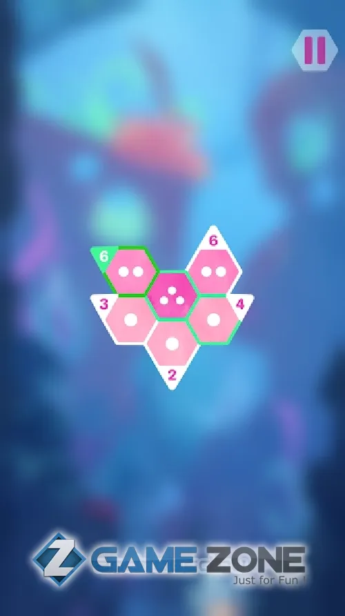 صورة من لعبة Hexologic