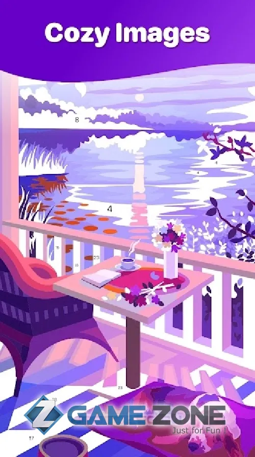 صورة من لعبة Hey Color Paint by Number Art [много подсказок]