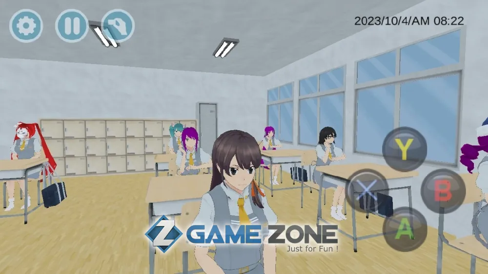 صورة من لعبة High School Simulator 2018
