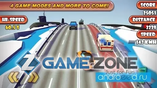صورة من لعبة Highway Traffic Racer Planet [Много денег]