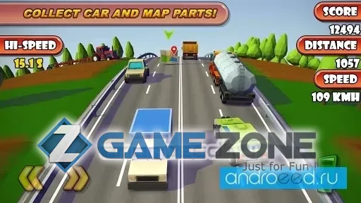صورة من لعبة Highway Traffic Racer Planet [Много денег]