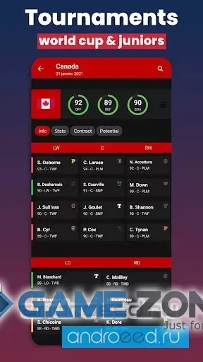 صورة من لعبة Hockey Legacy Manager 22 Be a General Manager