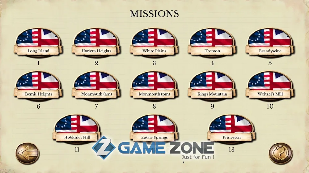 صورة من لعبة Hold the Line: The American Revolution