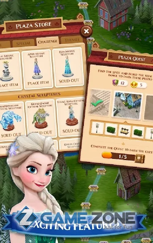 صورة من لعبة Frozen Free Fall [Mod Lives]