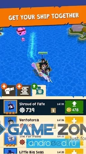 صورة من لعبة Holy Ship! Pirate Action [Много денег]