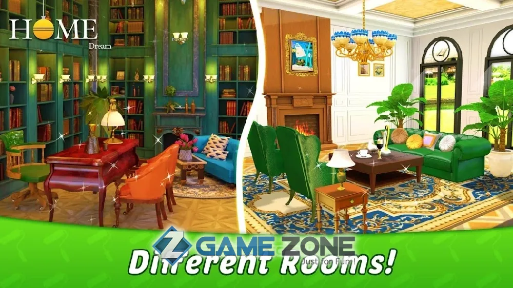 صورة من لعبة Home Dream: Word Puzzles & Dream Home Design Games