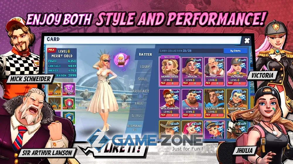 صورة من لعبة Homerun Clash