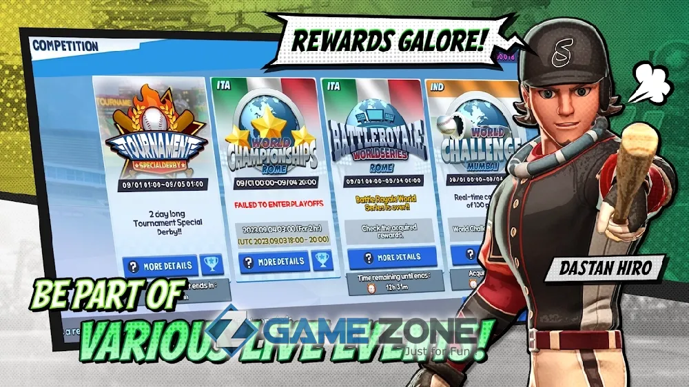 صورة من لعبة Homerun Clash