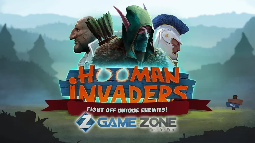 صورة من لعبة Hooman Invaders Tower Defense