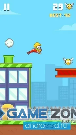 صورة من لعبة Hoppy Frog 2 City Escape [Много денег]