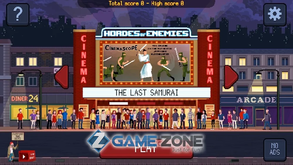صورة من لعبة Hordes of Enemies [Unlocked]