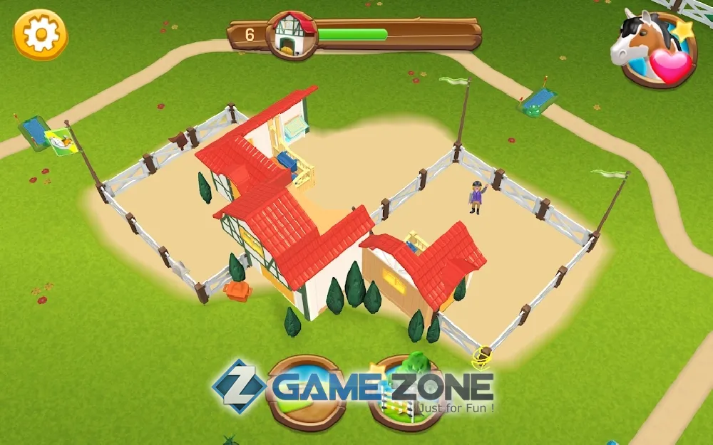 صورة من لعبة Horse Farm