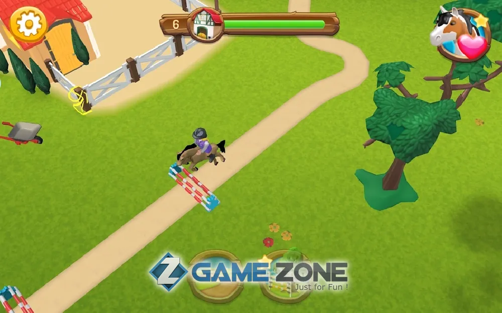 صورة من لعبة Horse Farm
