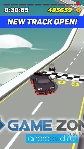صورة من لعبة Hotblood Drift [Много денег]
