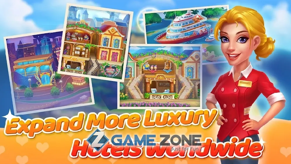 صورة من لعبة Hotelscapes [Free Shopping]