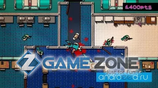 صورة من لعبة Hotline Miami