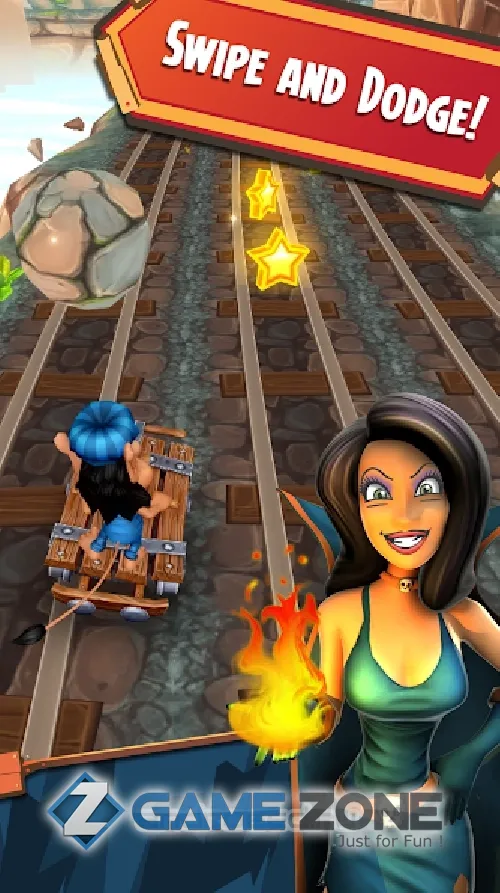 صورة من لعبة Hugo Troll Race 2 [Много денег]