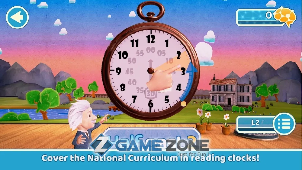 صورة من لعبة Human Heroes Einstein On Time