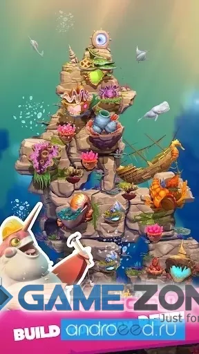 صورة من لعبة Hungry Shark Heroes