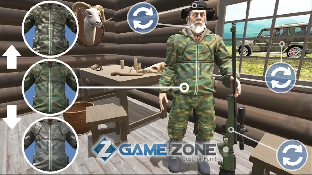 صورة من لعبة Hunter Sim [Много денег/Unlocked]