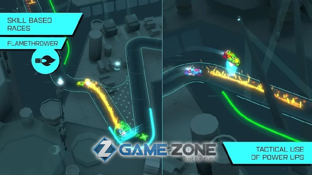 صورة من لعبة Hyperdrome - Tactical Battle Racing