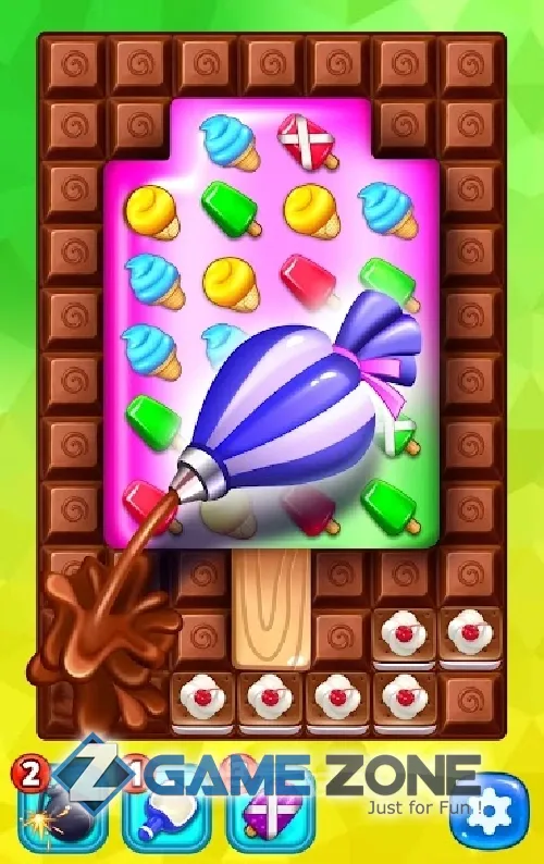 صورة من لعبة Ice Cream Paradise - Match 3 [Много денег]