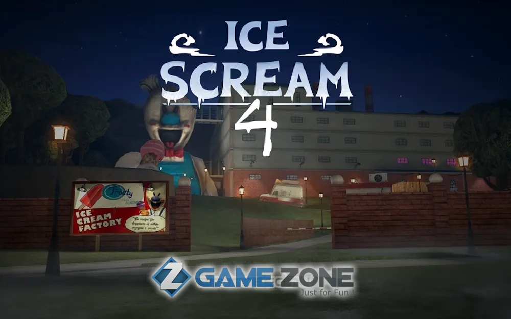 صورة من لعبة Ice Scream 4 Rodampamp39s Factory [Adfree/Mod Menu]
