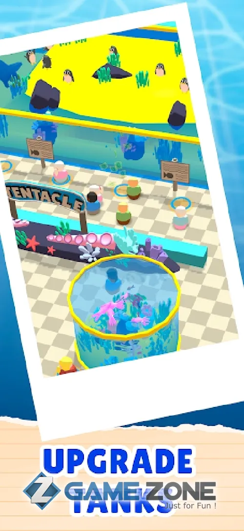 صورة من لعبة Idle Aquarium [Free Shopping]