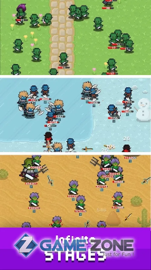 صورة من لعبة Idle Bounce Heroes