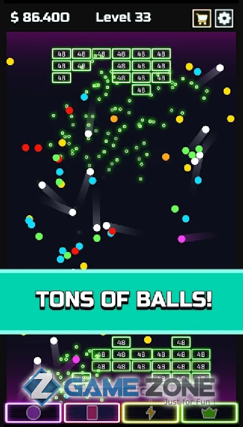 صورة من لعبة Idle Brick Breaker [Free Shoping]