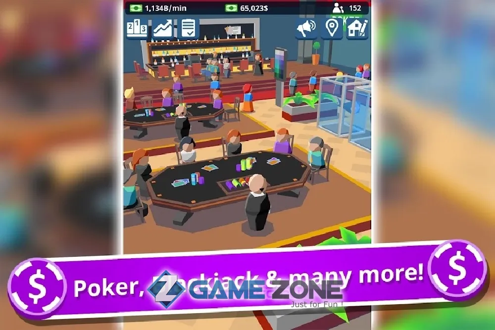 صورة من لعبة Idle Casino Manager