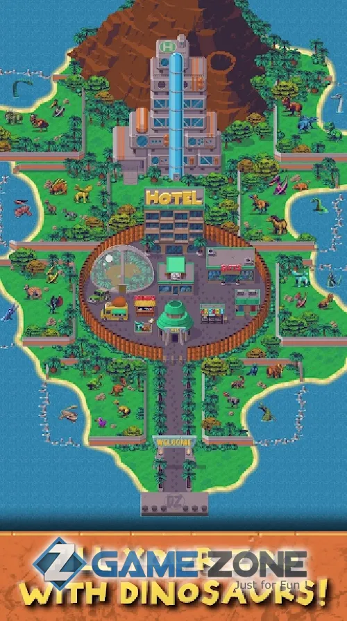 صورة من لعبة Idle Dino Zoo