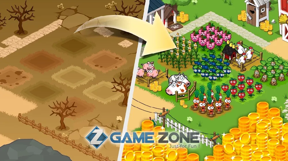 صورة من لعبة Idle Farming Empire [Бесплатные покупки]