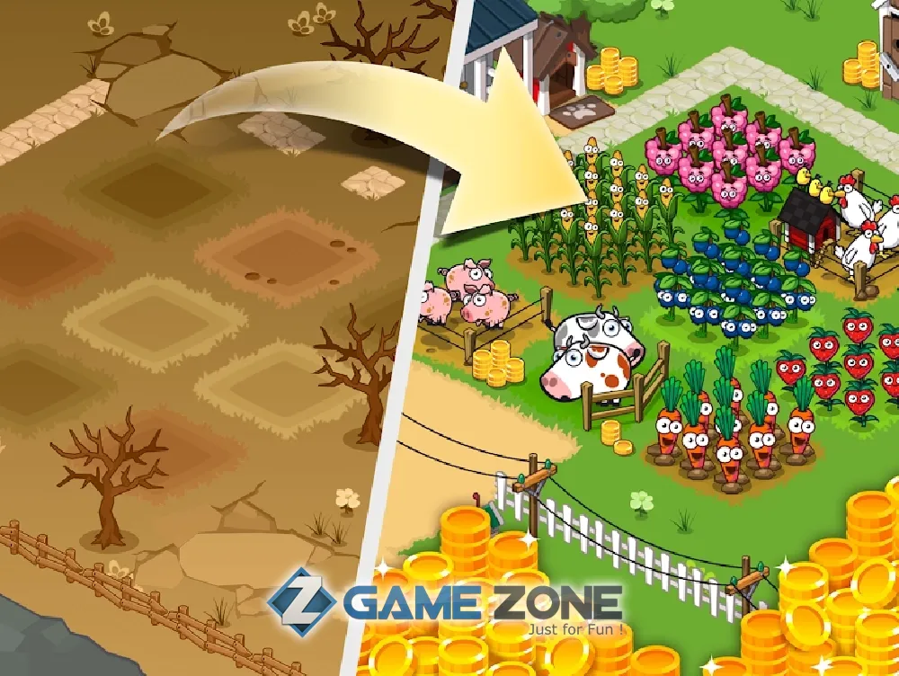 صورة من لعبة Idle Farming Empire [Бесплатные покупки]